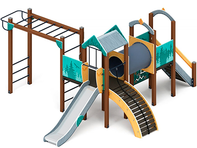 Детская игровая площадка Сибирская сказка-5