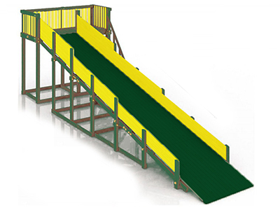 Зимняя горка Морозный простор 3 (скат 8 м)