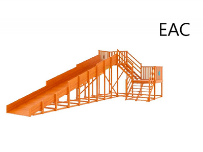 Зимняя горка Snow Fox скат 10 м (мод. 2)