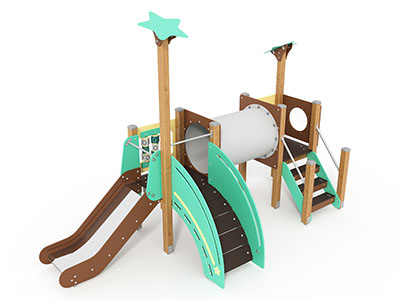 Уличный комплекс Яркая звездочка 3