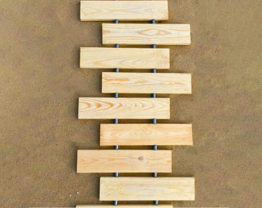 Деревянная дорожка Каскад Сосна