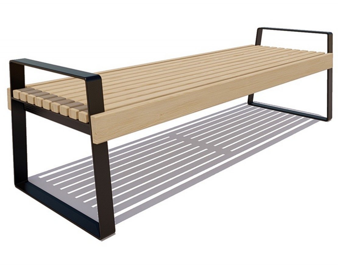 Банкетка Белгород, Лиственница - вид 4