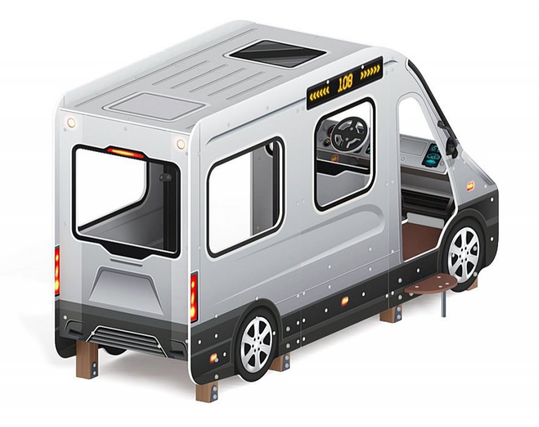 Беседка Серая маршрутка - вид 4