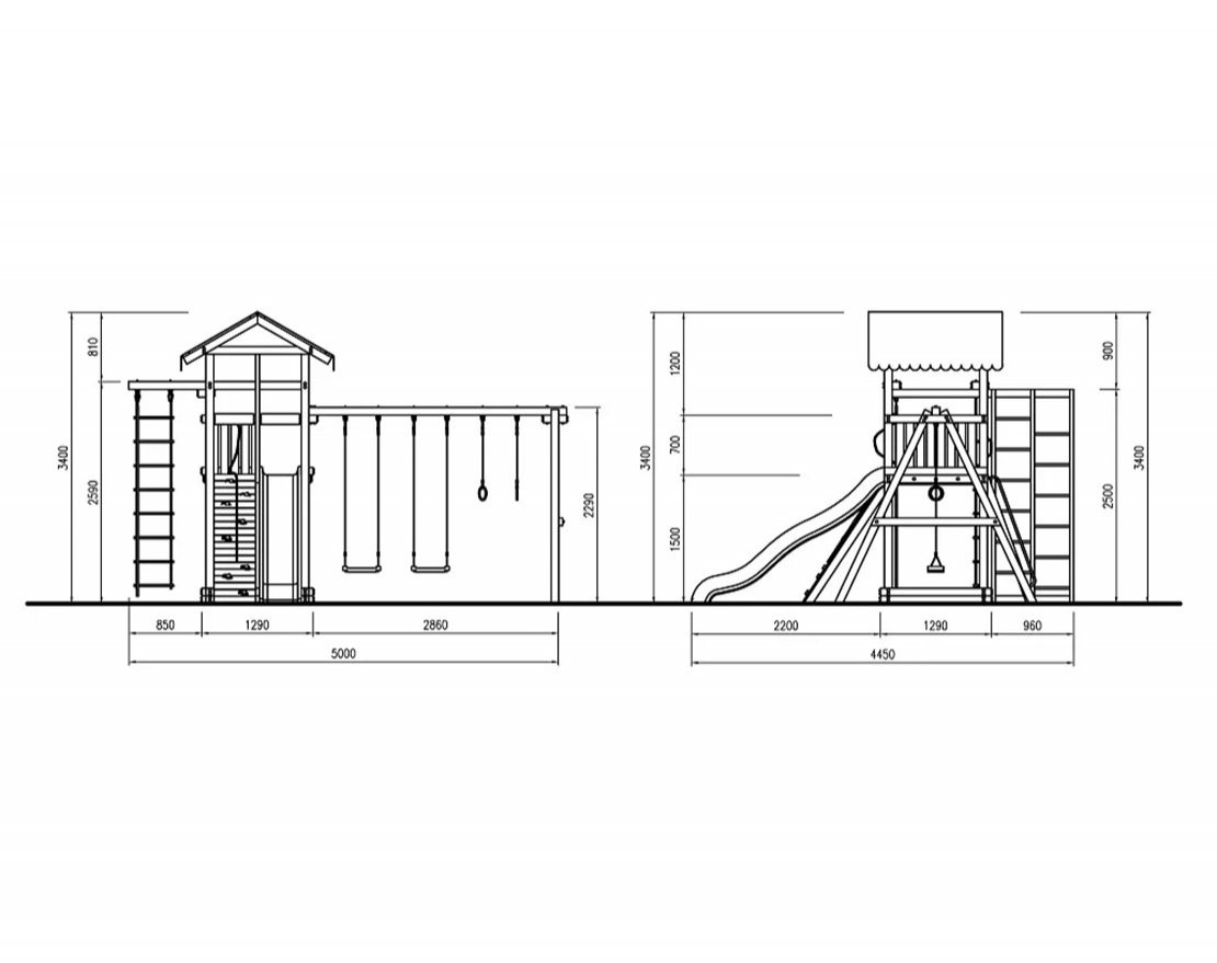 Детская игровая площадка Плимут 2 - вид 2