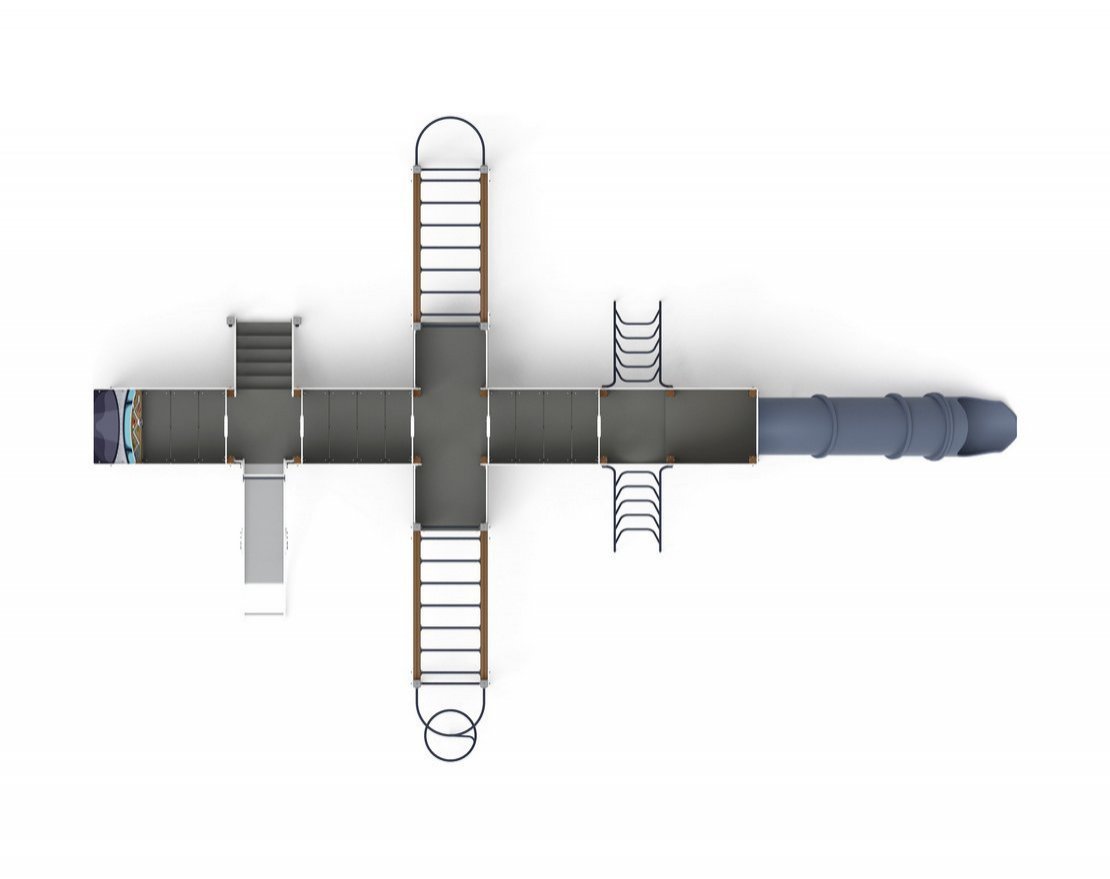 Детская игровая площадка Аэроэкспресс-4 - вид 2