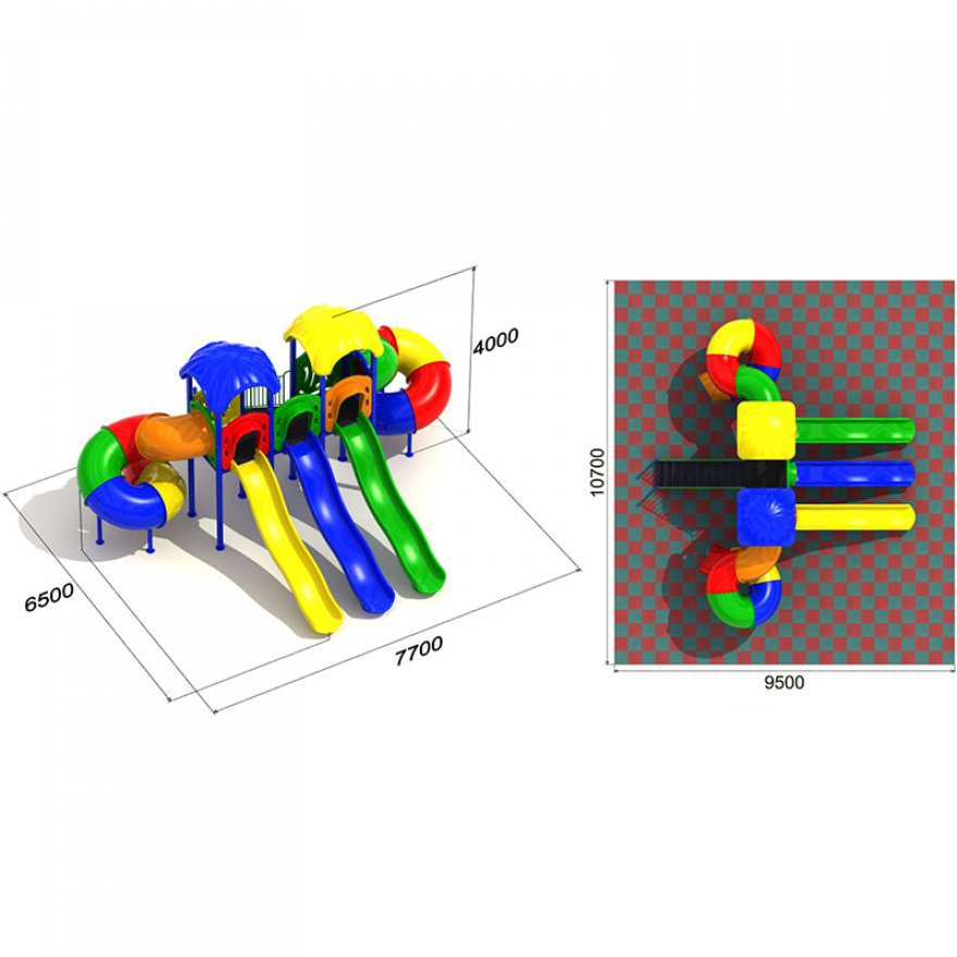 Детская игровая площадка Сафари 2.2 - вид 3