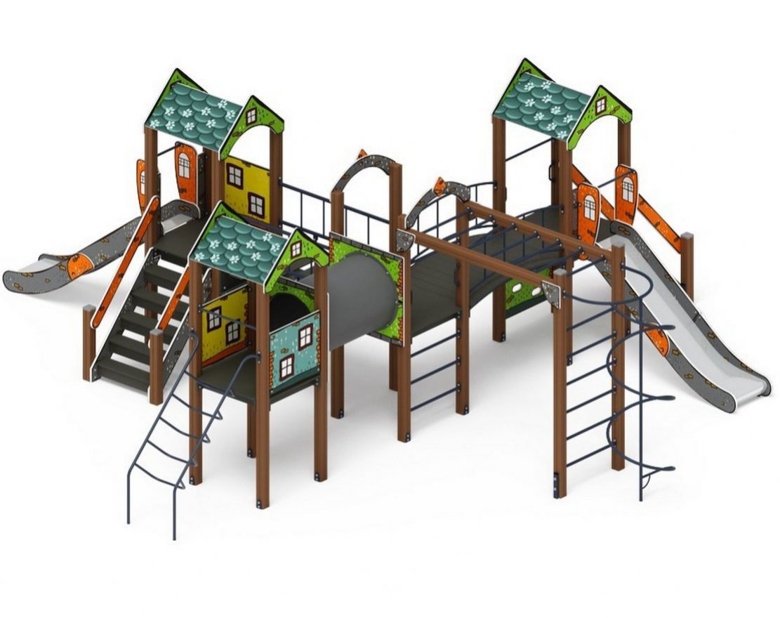 Детская игровая площадка Город приключений-6 - вид 2