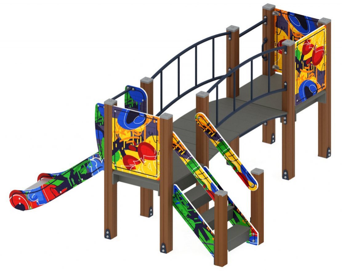 Детская игровая площадка Арт-Двор -3 - вид 3