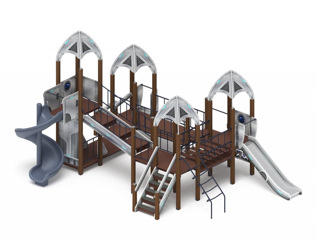 Детская игровая площадка Приключение на орбите-1 - вид 2