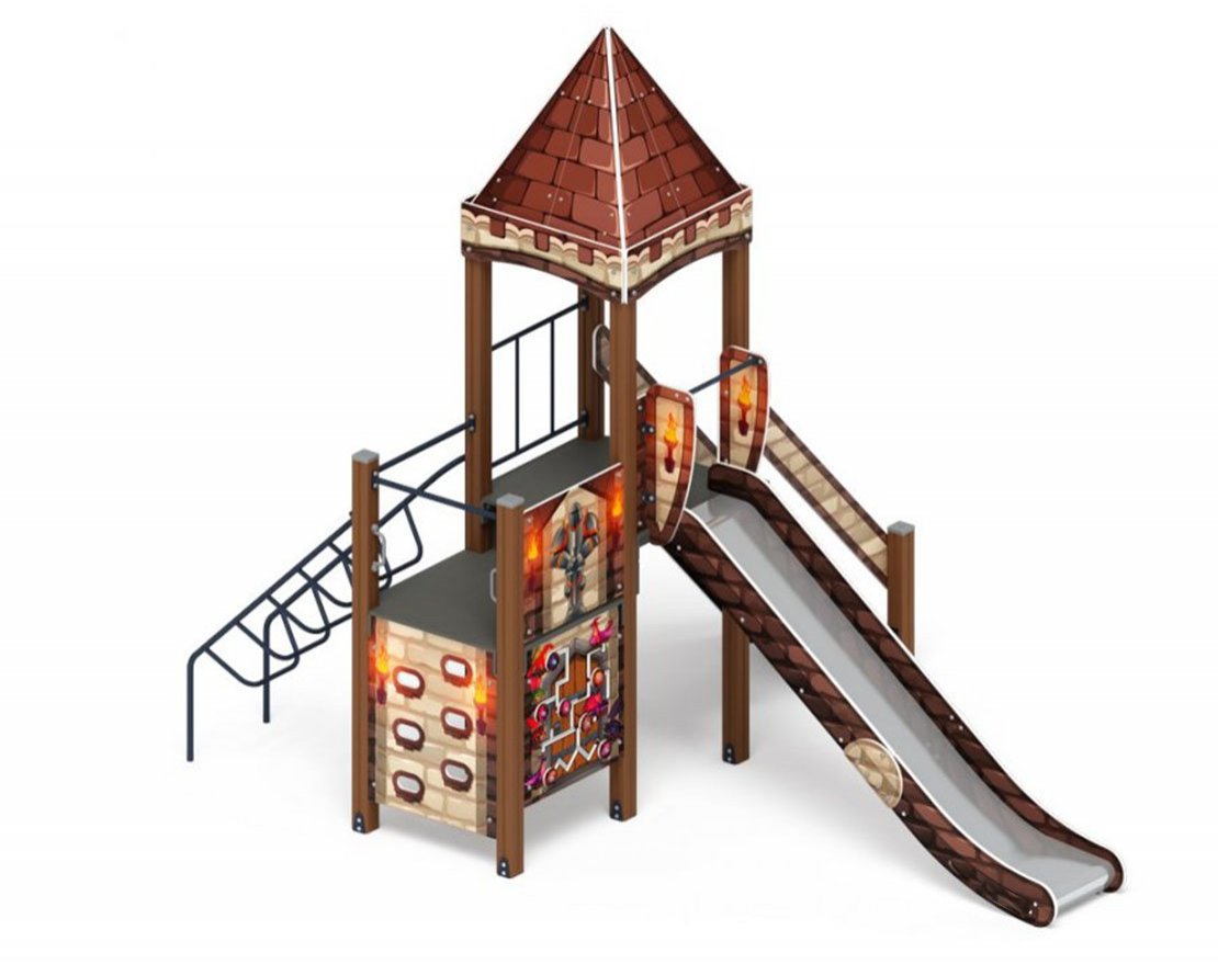 Детская игровая площадка Рыцари круглого стола-5 - вид 3