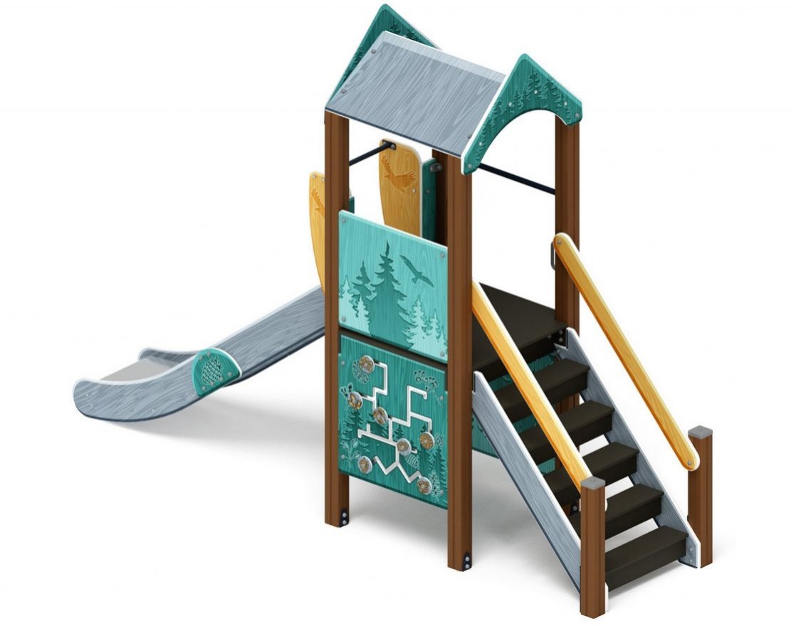 Детская игровая площадка Шишкин дом-5 - вид 2