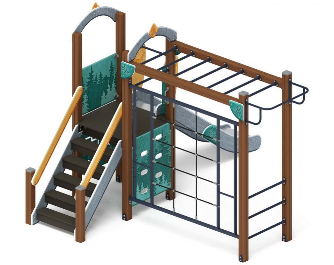 Детская игровая площадка Шишкин дом-8 - вид 3