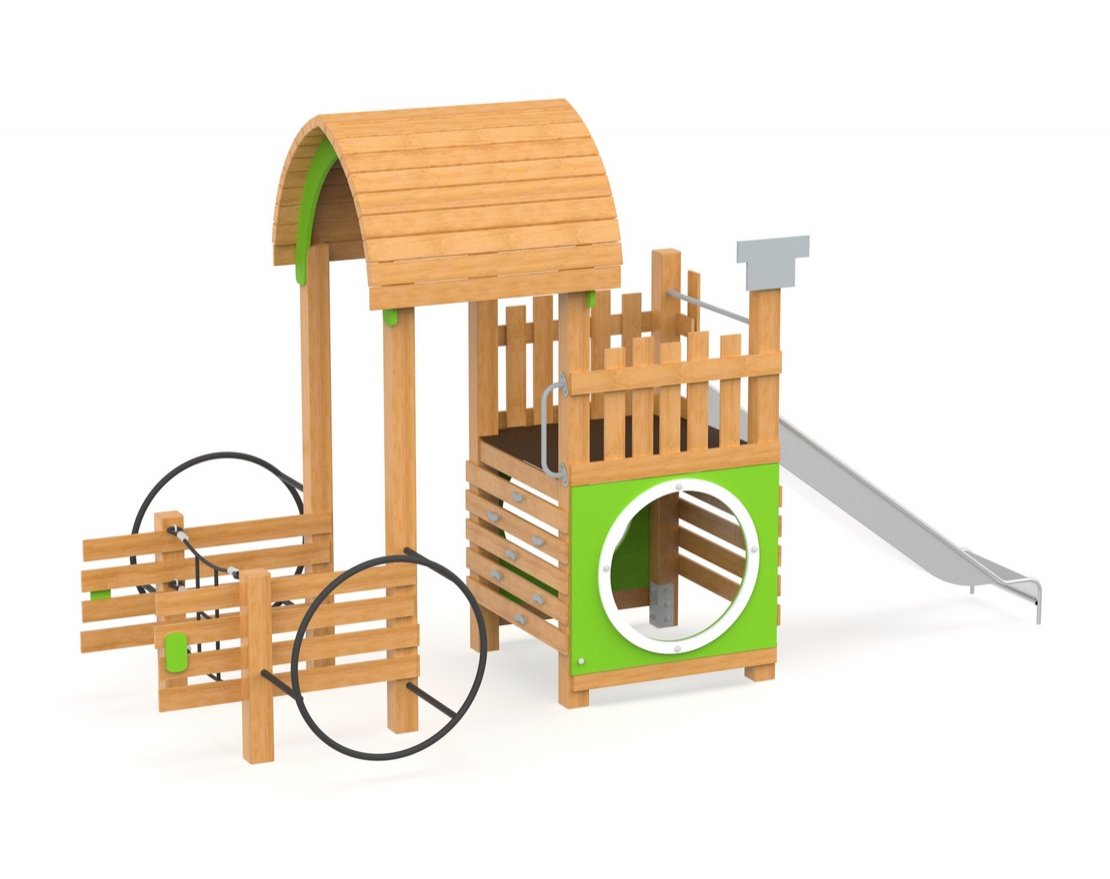 Детский игровой комплекс TORUDA Эко Вереск 2 - вид 2