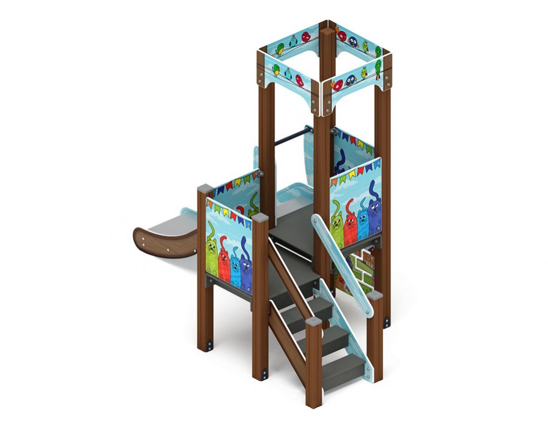 Детская игровая площадка Застава Котограда-1 - вид 4