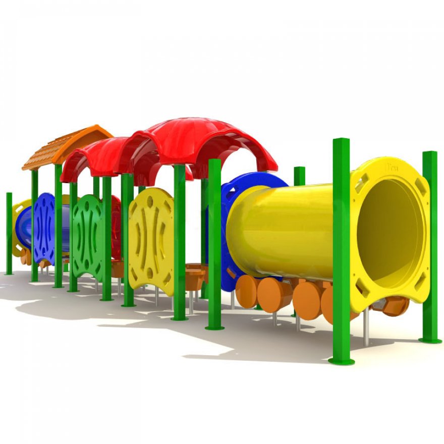 Детский игровой комплекс Вагоновожатый 3 - вид 2