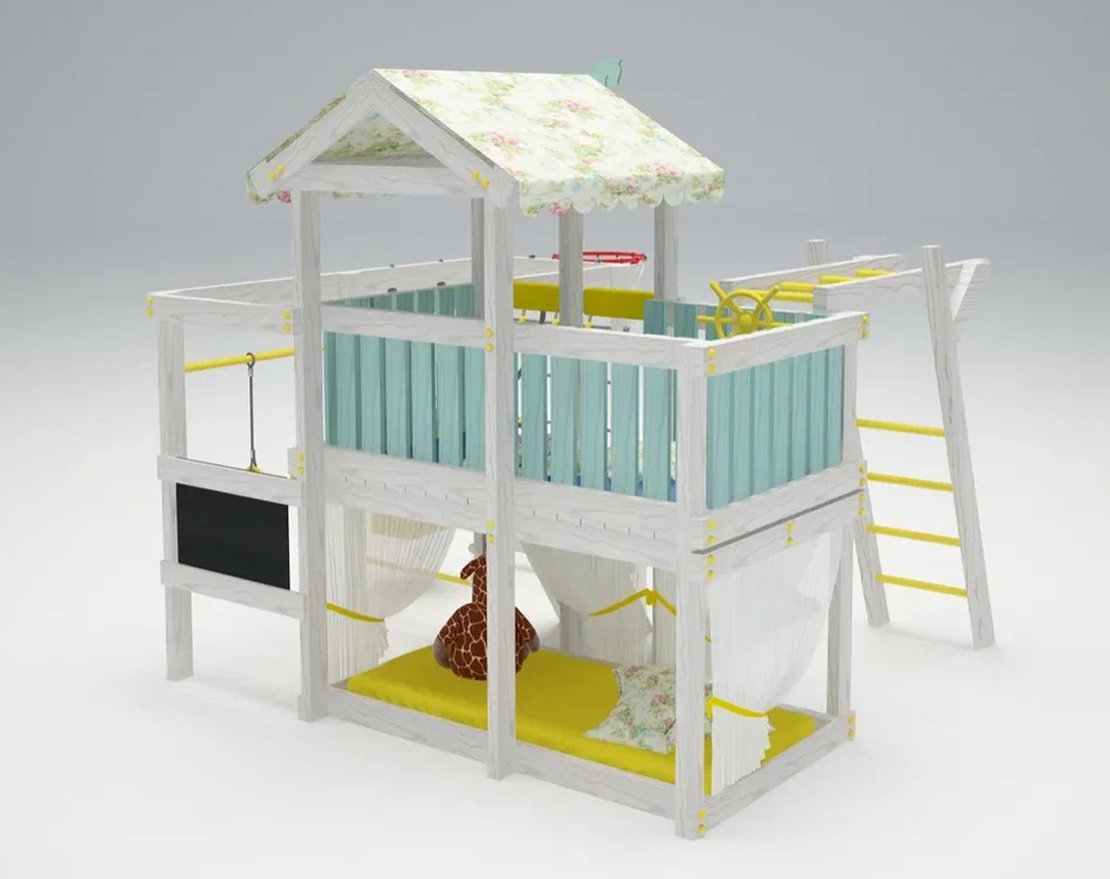 Детский игровой комплекс Весёлый уголок 5 - вид 4