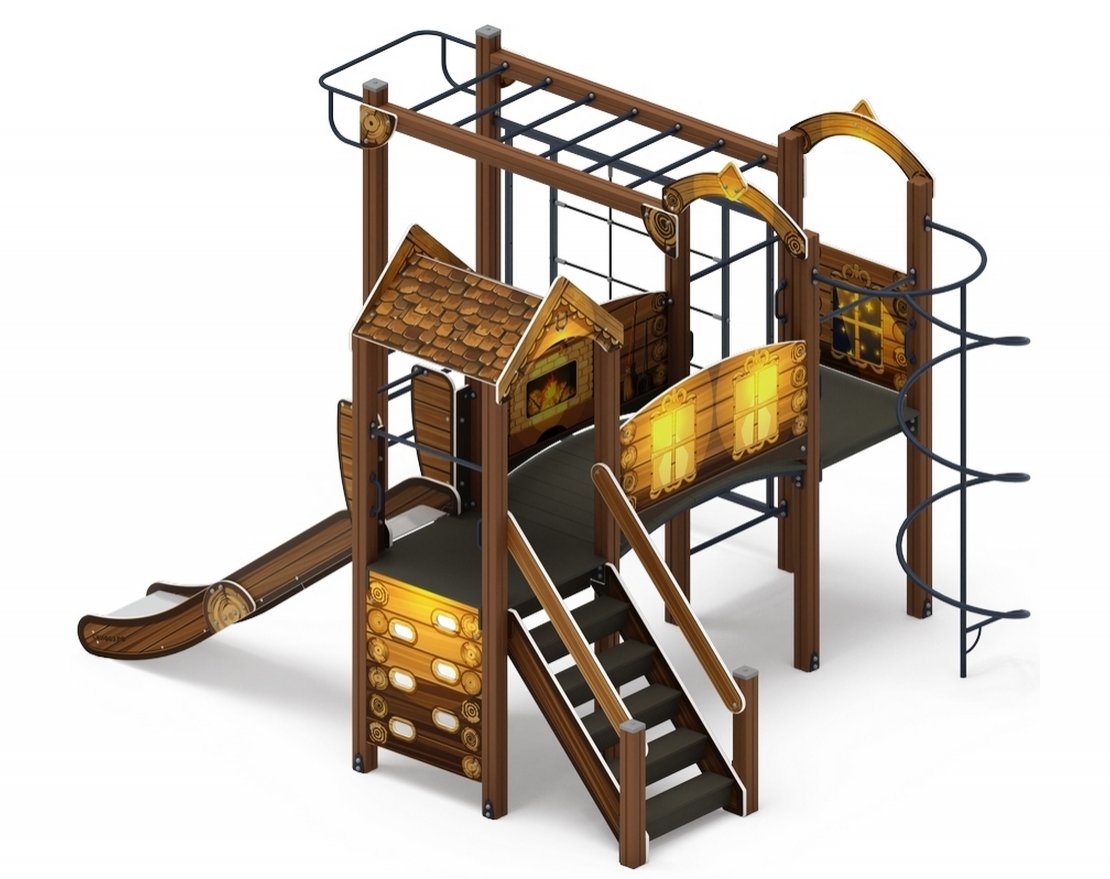 Детская игровая площадка Эко-квартал детства-7 - вид 4