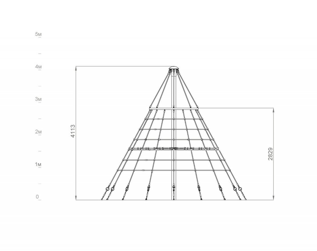 ДЕТСКОЕ ИГРОВОЕ ОБОРУДОВАНИЕ PYRAMID «PY-00.23» - вид 2