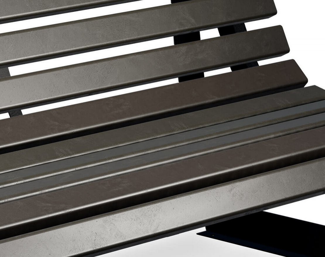 Диван парковый Силуэт Лайт - вид 4