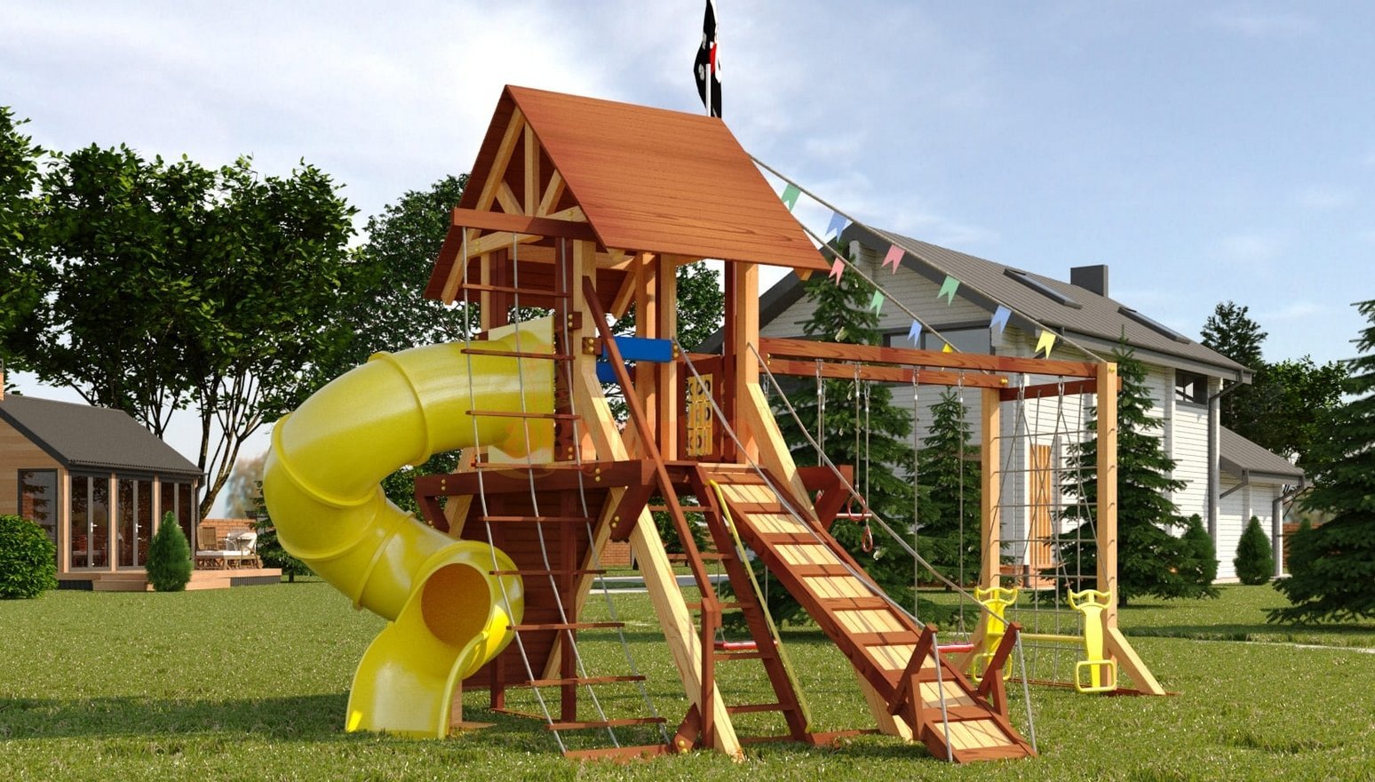 Детская игровая площадка Галиот 12 - вид 2