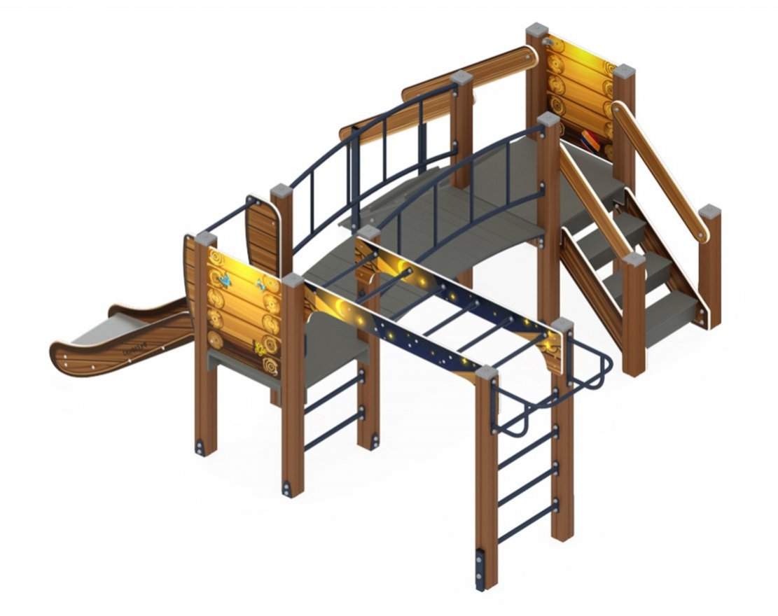 Детская игровая площадка Сказочная слобода-5 - вид 3