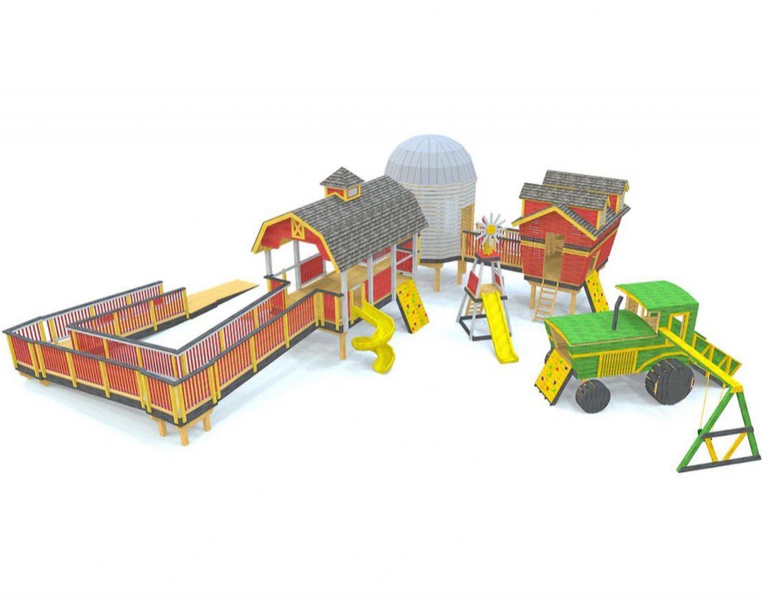 Игровой комплекс TORUDA WOOD Ферма - вид 2