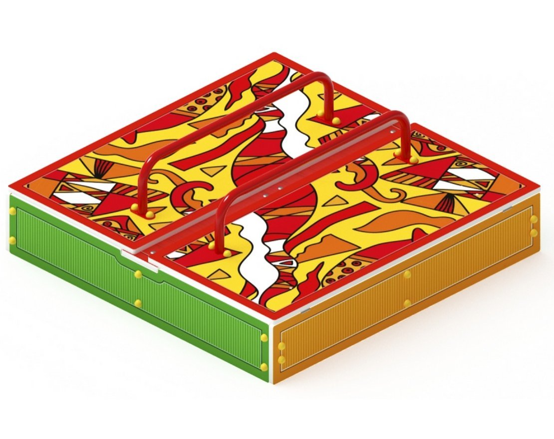 Песочница с крышкой Игра красок - вид 3