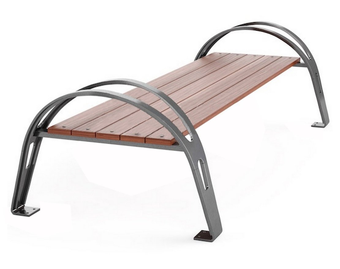 Скамья уличная Скамья уличная Лавица 5 без спинки - вид 3