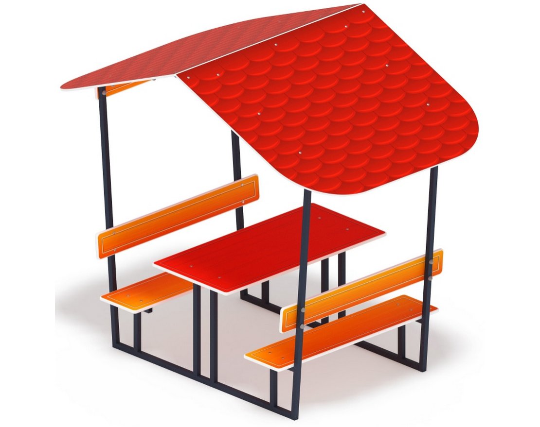 Столик детский Играем вместе 2 с навесом - вид 2