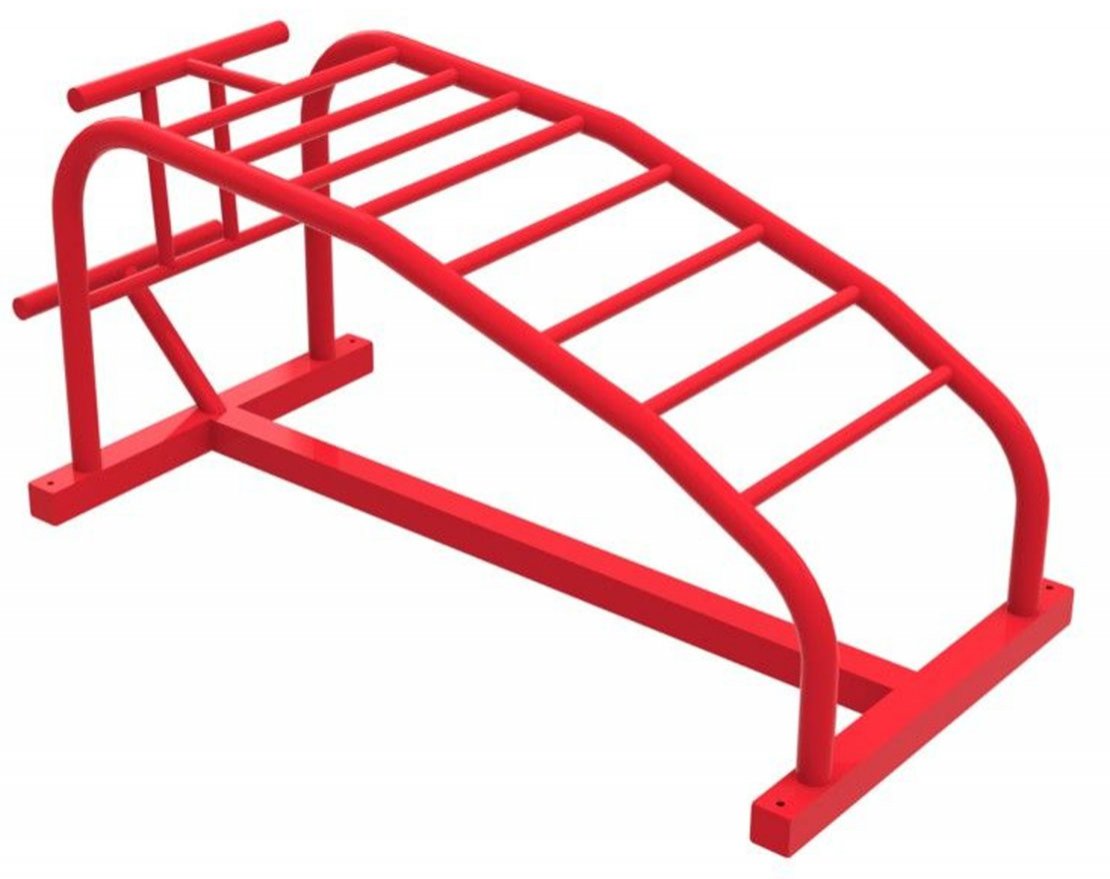 Уличный тренажер TORUDA «Скамья для пресса уличная» 13 - вид 4