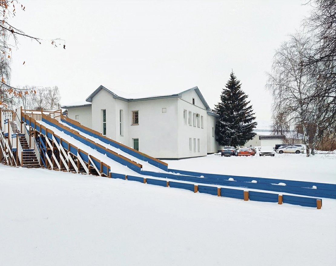 Зимняя горка Snow Fox скат 18 м (мод. 2) - вид 3