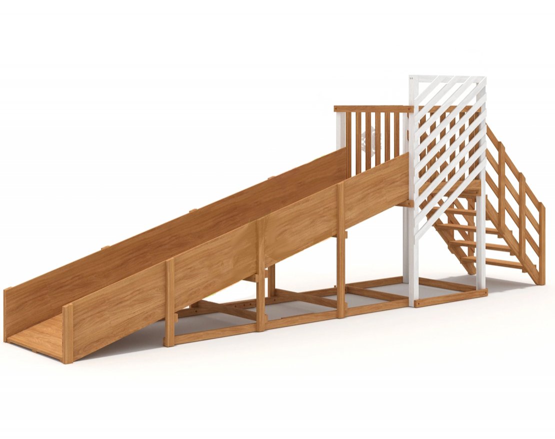 Зимняя горка Snow Fox, скат 5 м мод. 2 - вид 4