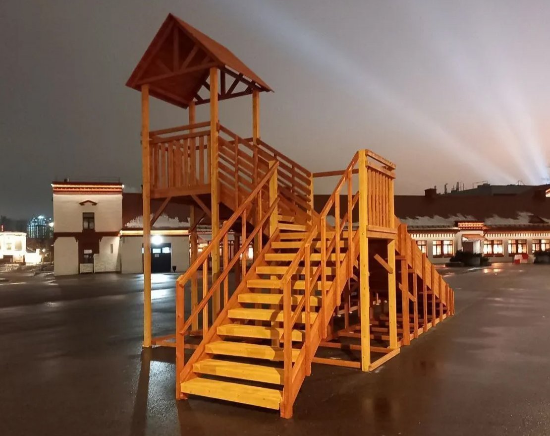 Зимняя горка TORUDA Север - 9/2 (скат 11,85 м и 6,21 м) - вид 5